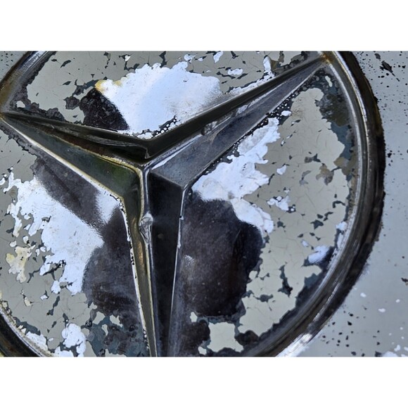 Mercedes Chrome Hubcaps 190 sl 300 sl Gullwing Ponton w111 w113 Pagoda w100 - Picture 10 of 12